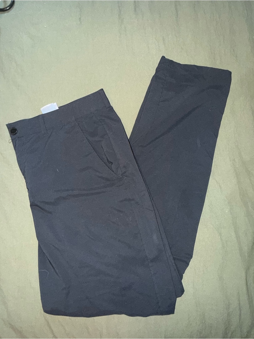 Bundle: Men's Black and Blue Casual Pants - Classic Straight Fit 32/32